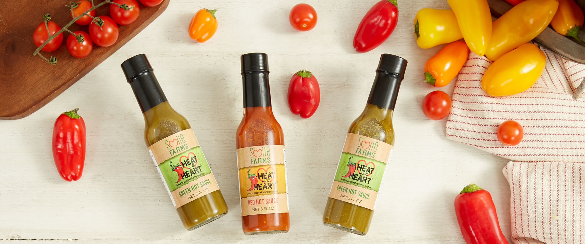 Heat with Heart Hot Sauce
